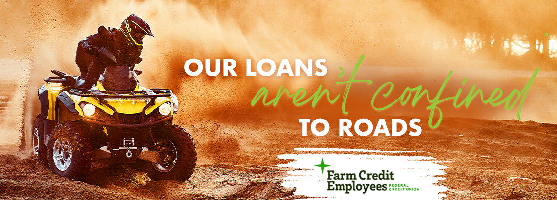Our loans aren't confined to roads